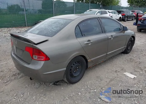2008 Honda Civic Lx from USA, damaged, VIN 2HGFA16518H324180